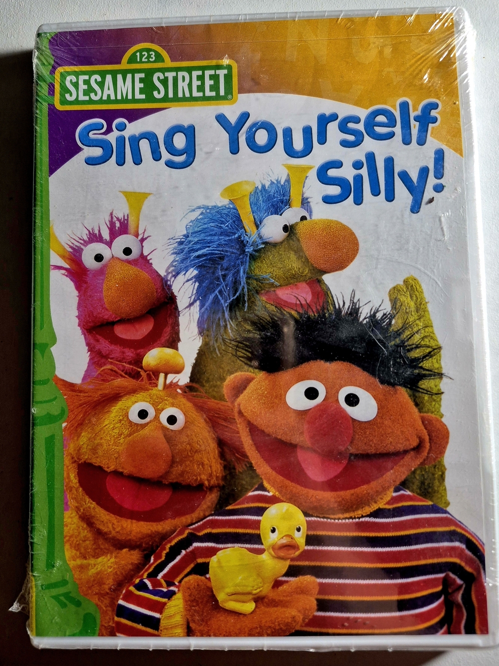 Sesame Street Sing Yourself Silly DVD 2005 Full Screen BRAND NEW Sealed KidsMusc